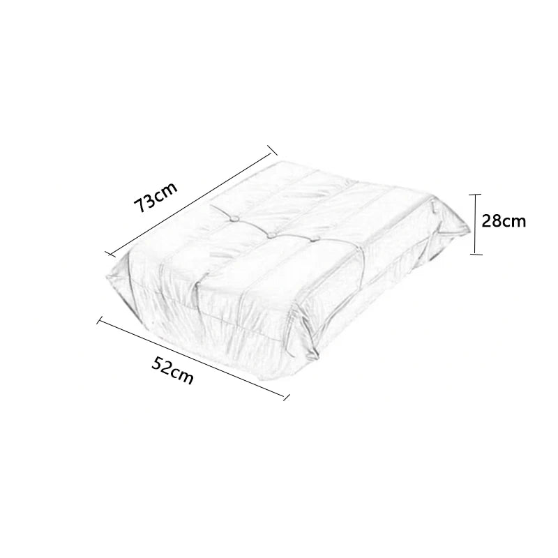 Caterpillar lazy sofa living room can sleep small apartment balcony can lie single sofa chair Internet celebrity tatami double