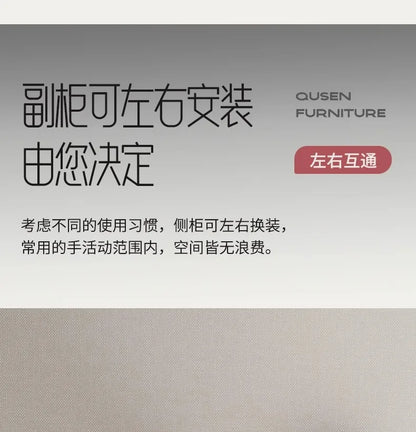 Simple and light luxury office desk and chair combination President's table Manager table Large desk office