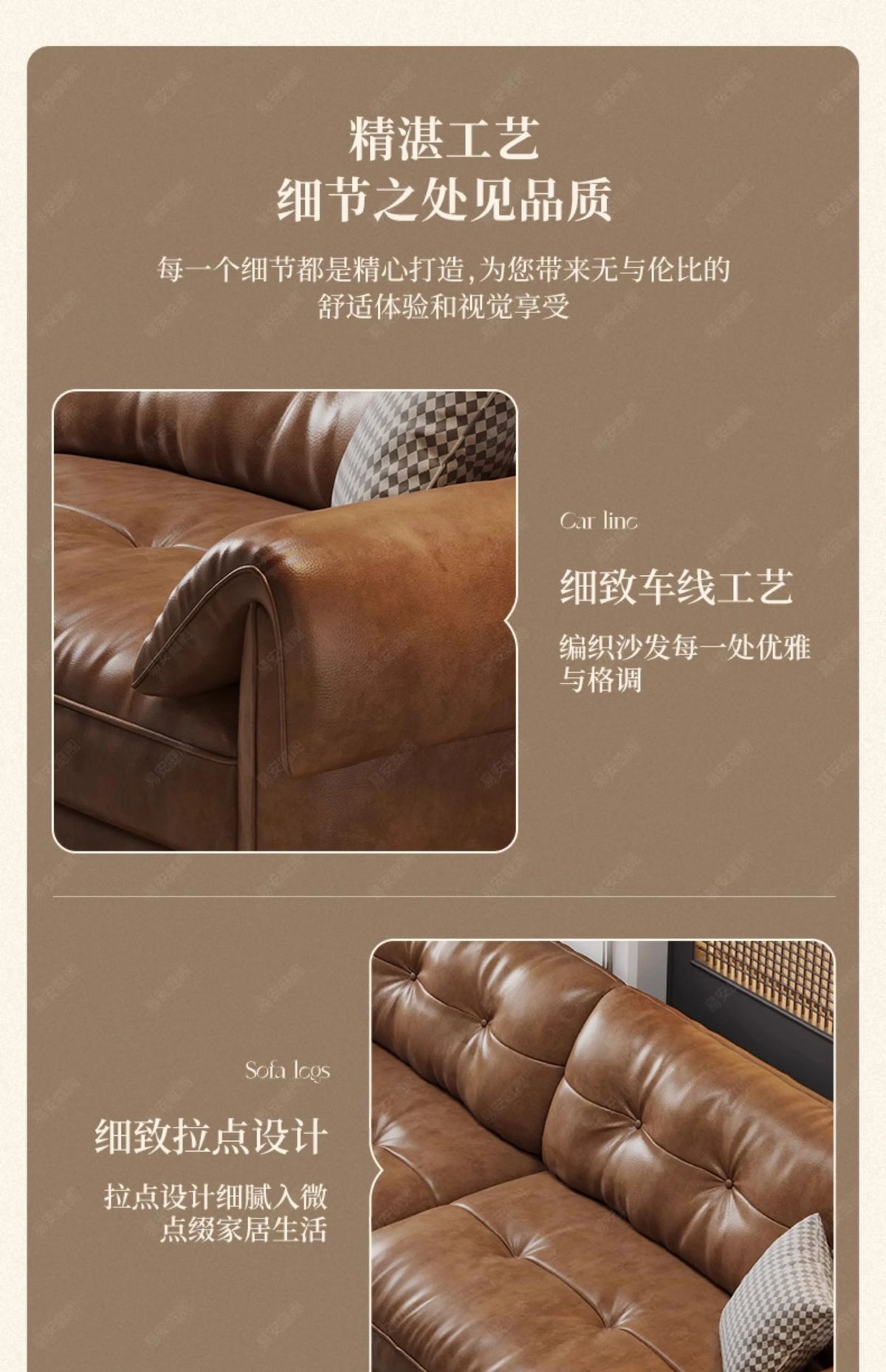 French leather Sofas Living Room family nordic minimalist Sofas luxury europe salas y sofas muebles economicos home Furniture