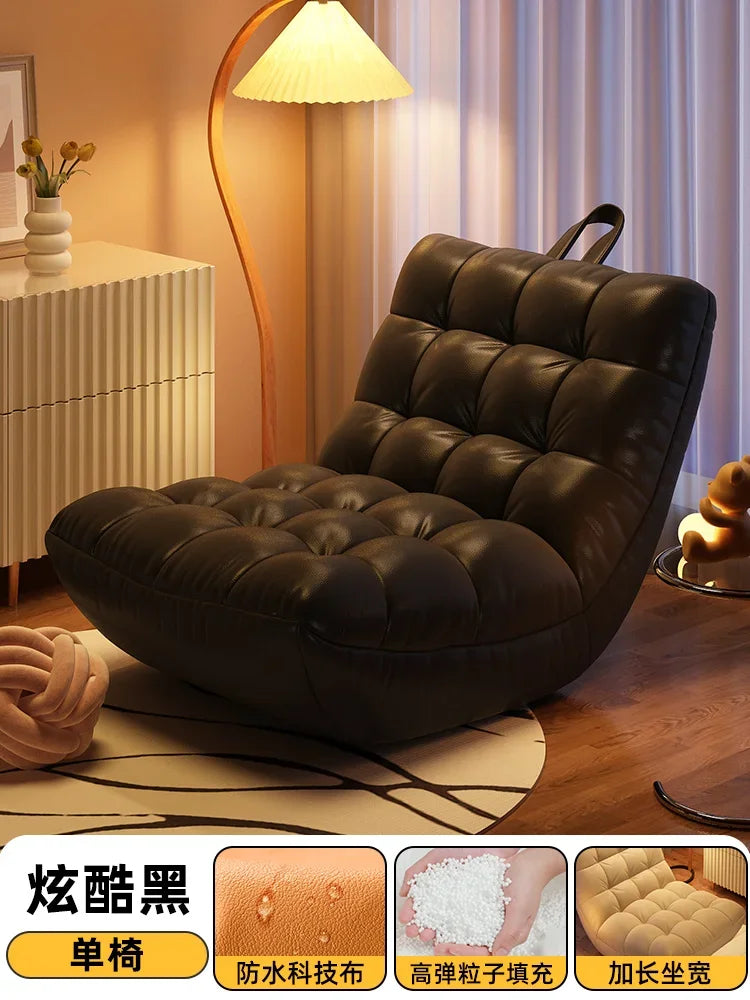 uu White Cream Living Room Chairs Relaxing Balcony Throne Comfortable Vintage Beauty Chairs Ergonomic Fauteuil Trendy Furniture