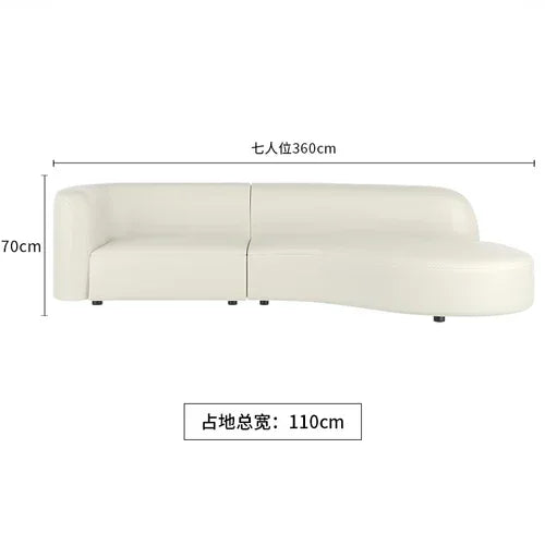 Leisure Style Christmas Nordic Style Sofa 3 Seater Foam Sponge Floor Module Couch Sectional  Canape Salon Living Room Furniture