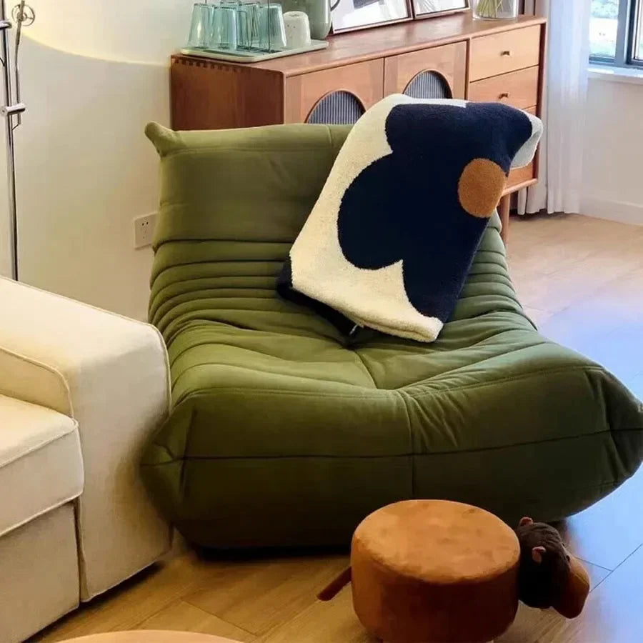 Lazy sofa, reclining or sleeping, living room tatami, bean bag sofa, single person small sofa, living room leisure sofa chair