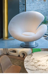 Spins Move Living Room Chairs Luxury Miniature Weird White Living Room Chairs Designer Design Sillones Modernos Furniture Home