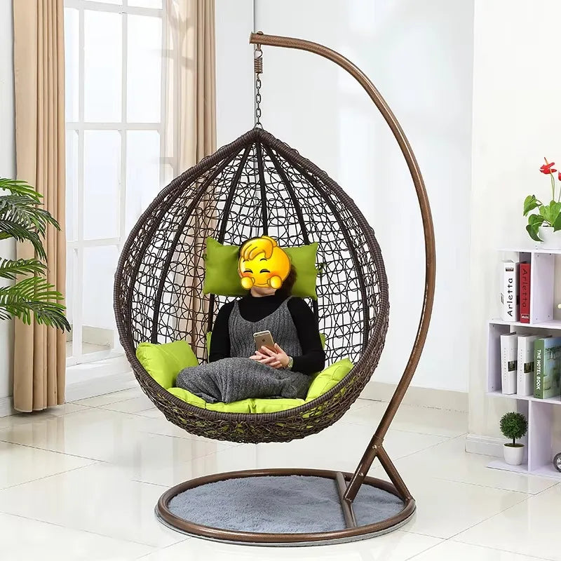 New Style Patio Swings Indoor Hanging Swing Chair Outdoor Furniture Bedroom Garden Nest Egg Chair Customized