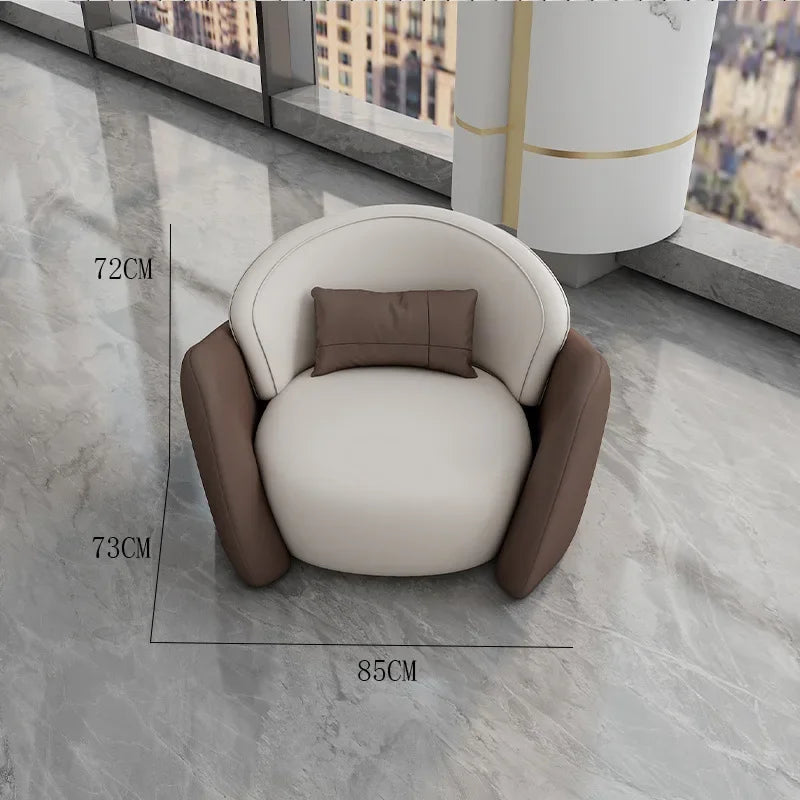 Hotel office negotiation sofa table and chair leisure reception sofa chair