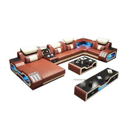 Nordic Simple Living Room Sofas Luxury KTV Audio-visual Room with Light Sofa Designer Living Room Furniture Home Music Sofa Bed