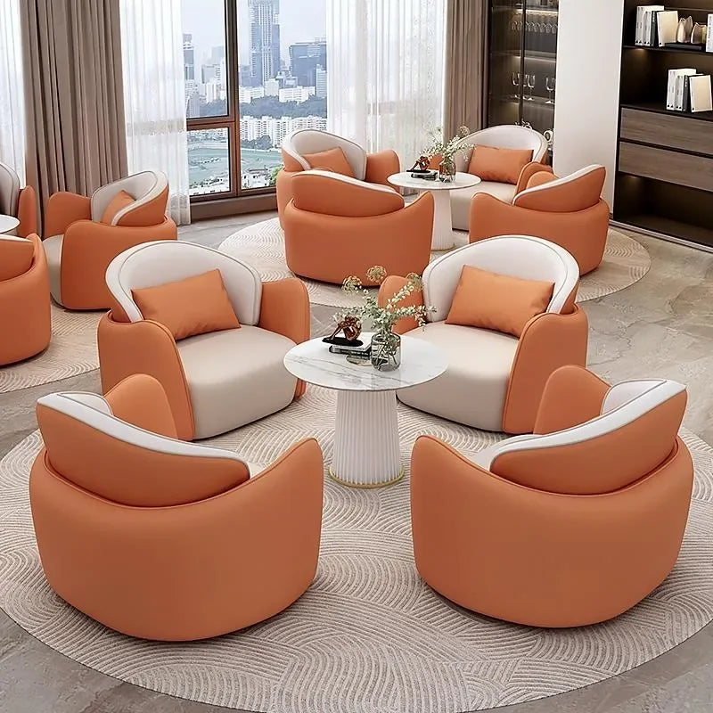 Hotel Lobby Reception Rest Area Sofa Beauty Salon Lobby Business Reception Meeting Negotiation