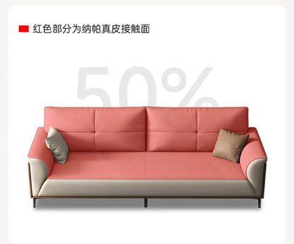 Designer Luxury Living Room Sofa Set Minimalist Beige Sectional Modern Nordic Sofas Puffs Double Canape Salon Home Furniture