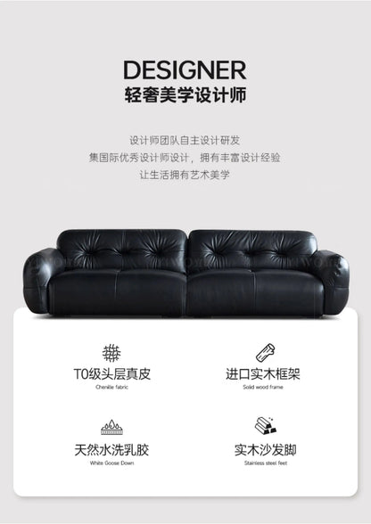 200 220 240 260 280 300 320 340 360 380 400 cm Luxury cowhide genuine leather sofa couch living room sofas Armchair furniture
