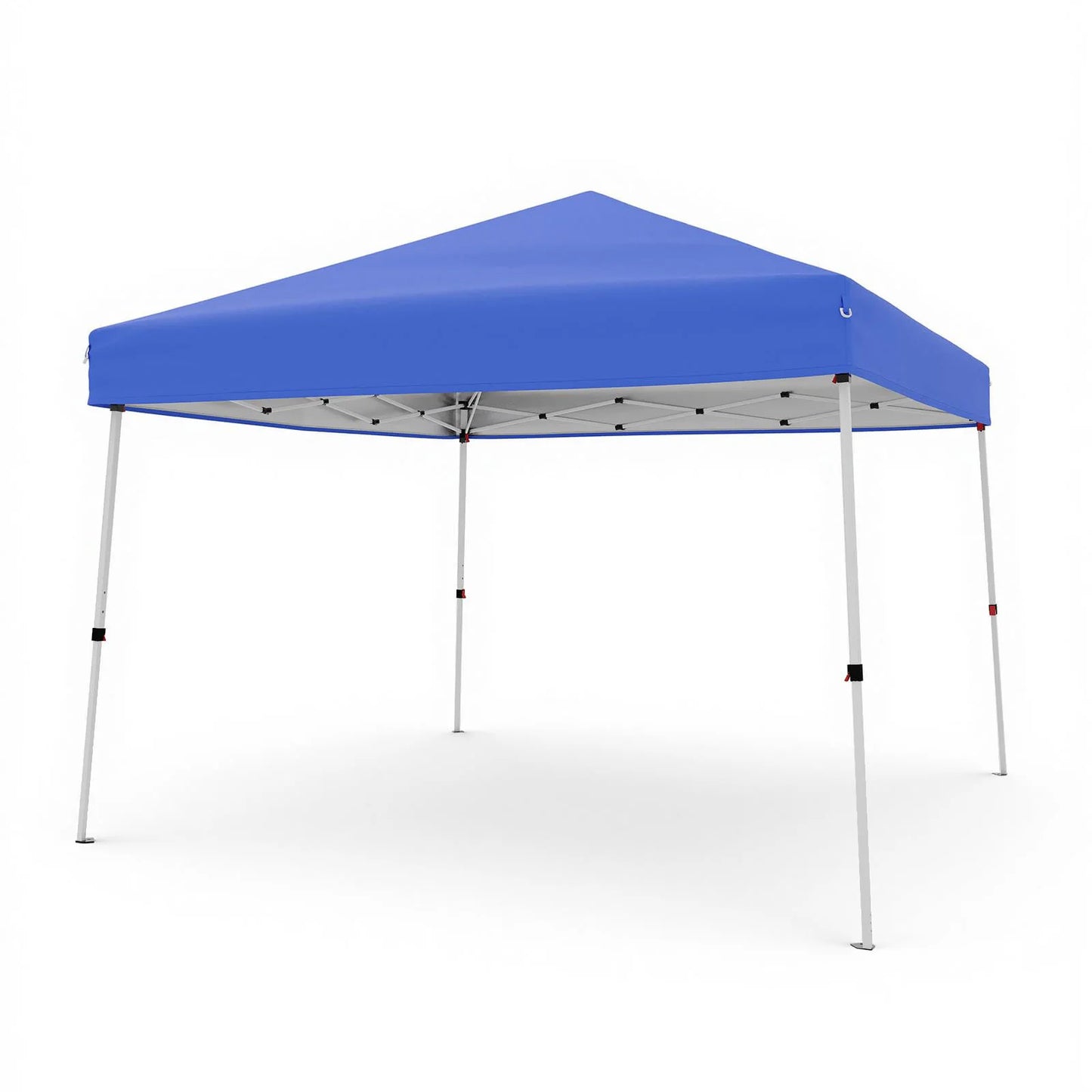 Easy Setup Pop Up Canopy Tent 10x10 FT with Slant Legs Outdoor Patio Gazebo Shelter Portable Shade, Includes 8x8 FT Canopy Cover