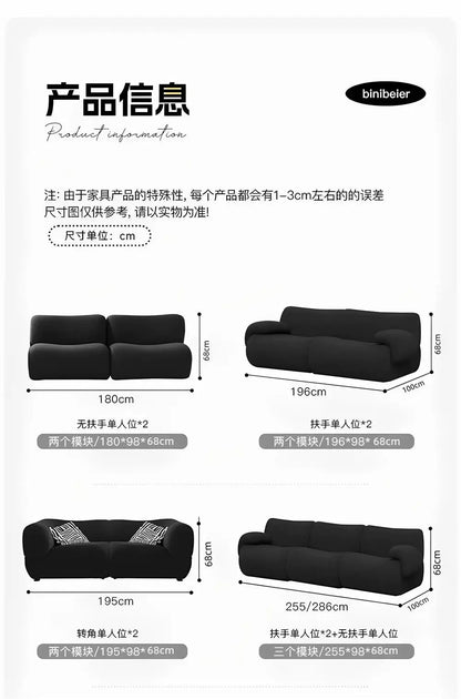 European Minimalist Vacuum Compressed Sofa Classic Memory Foam Vacuum Compressed Sofa Modern Couch Wohnzimmer Furniture Home