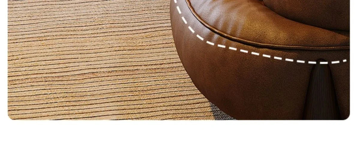 European U Shape Living Room Sofas Glamour Filler L Shape Modern Puffs Sofas Lounge Leather Couch Wohnzimmer Furniture Home