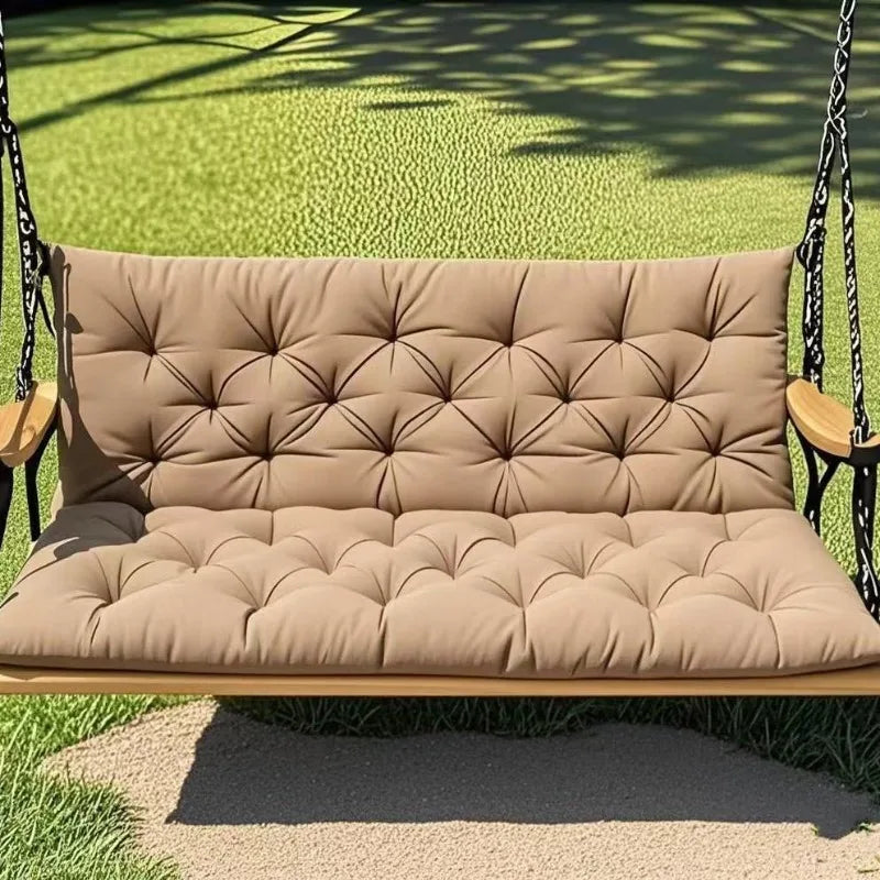 100x150cm Outdoor Hanging Chair Bench Cushion Swing Replacement Cushion Thick Garden Swing Cushion Swing Replacement