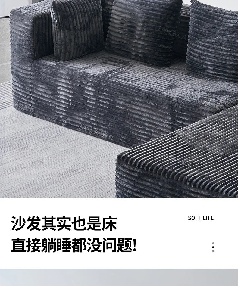 AR Home Furniture Living Room Fabric Compressed Sofa Lounge Daybed L Shape Bedroom Sofa Bed Couch Recliner Divano Da Soggiorno