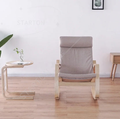 Rocking Chair Lazy Sofa Balcony Chair Leisure Chair Pregnant Woman Recliner Adult Home Armchair Small Apartment Home Furniture