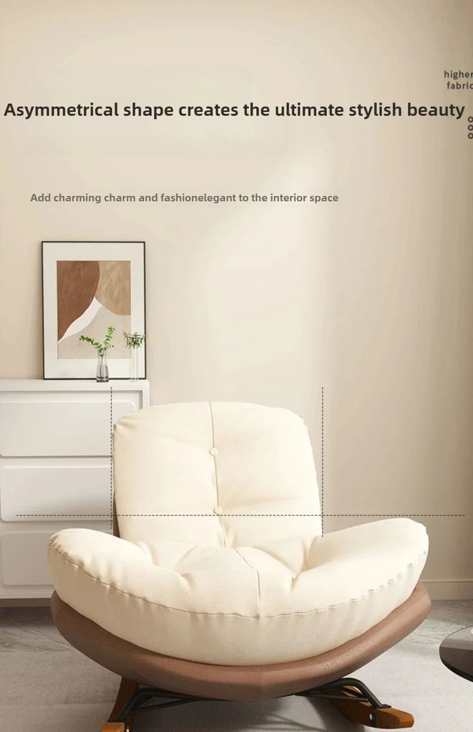 Sofa Penguin Rocking Chair Adult Lounge Chair Adult Living Room Snail Balcony Home Indoor Leisure Rocking Chair Recliner