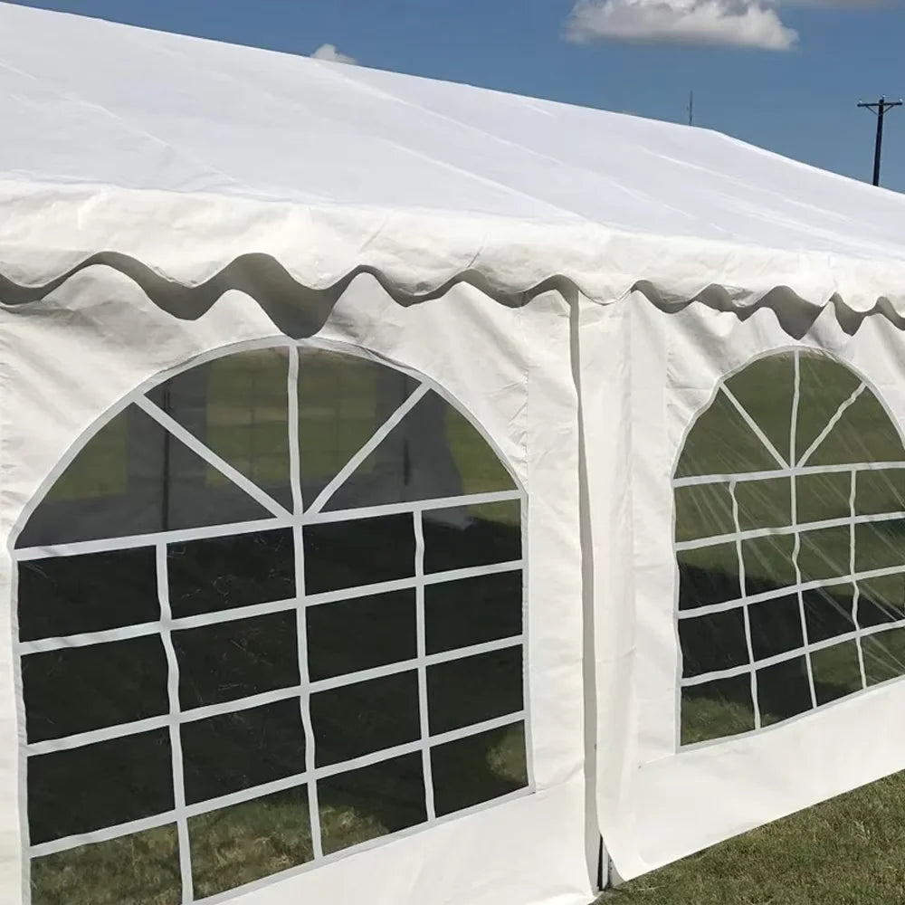 30x15FT Party Tent Heavy Duty Wedding Canopy Event Shelter PVC Material Waterproof Wedding Party Marquee Tent