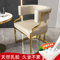 Premium Mahjong Sofa Chair - Multi-Functional Seating for Reception, Negotiation and Nail Art in Small Apartments