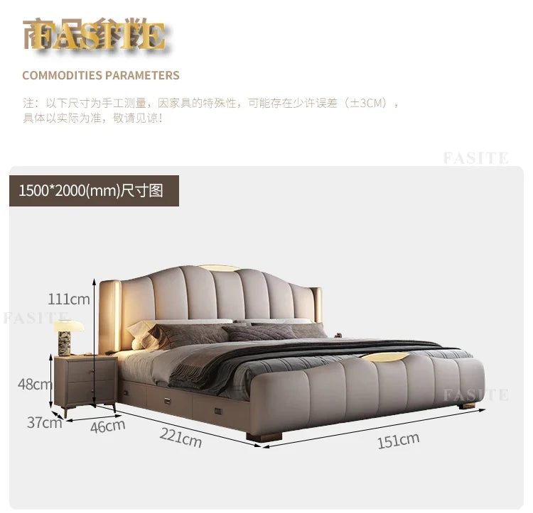 Luxury Frame Double Bed King Size Modern Living Room Frame Double Bed Queen Hotel Princess Cama De Casal Bedroom Furniture