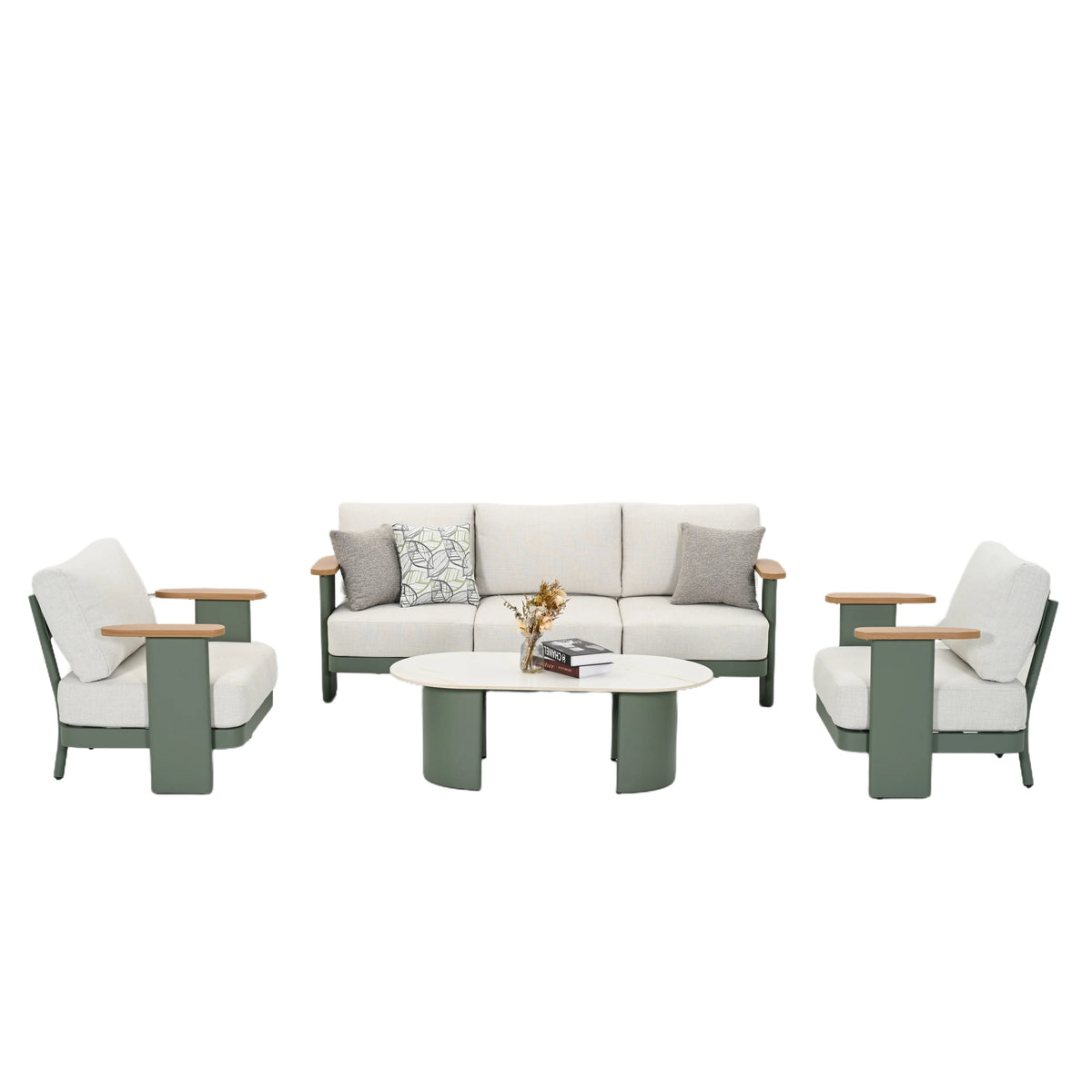 Patio Furniture Outdoor Set Table and Chair Garden Furniture Sets Sofas Balcony Furnitures Garden Seating Area Lounge Living