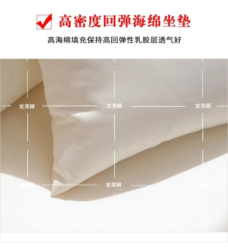 Outdoor sofa combination, courtyard tea table furniture, outdoor garden, waterproof, sun protection, rattan weaving, leisure