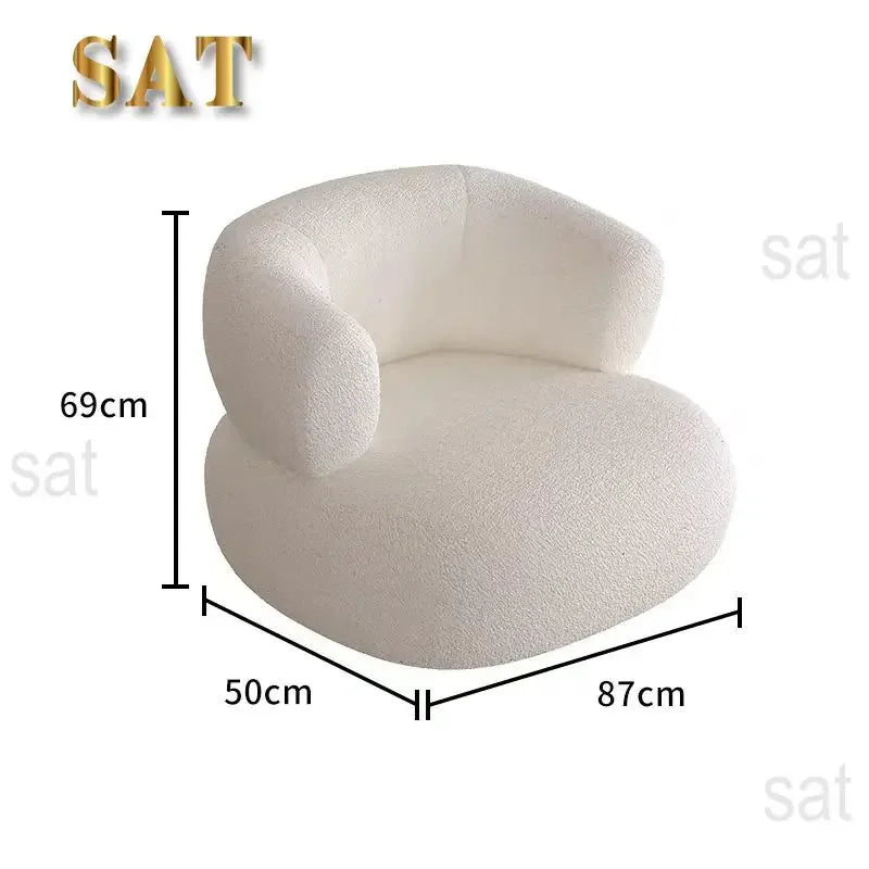 # Hot Minimalist Luxury Para Sala Three-Seat Sofa Set Furniture White Juego De SofasCouch Living Room Corner Boucle Curved Sofa