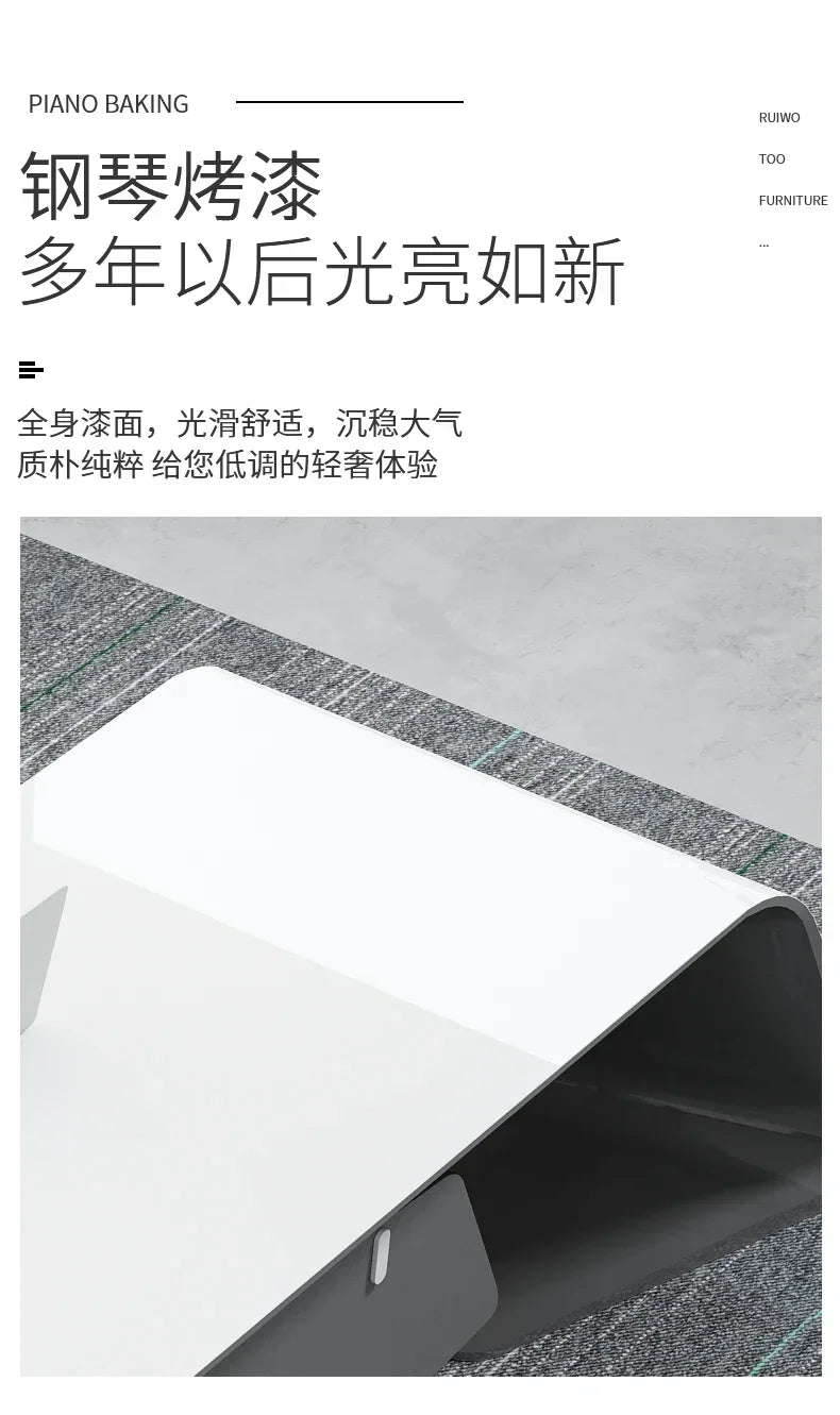 Minimalist Luxury High-end Designer Office Desk Fashionable High-end Modern Simple European Aesthetic Scrivania Trendy Furniture