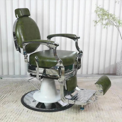 Barber shop chair perm dyeing put down chair oil head men shave beard repair face chair net red hair salon special hair cut seat