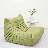 Cat Scratch Skin Sponge Caterpillar Sofa Lazy Velvet Small Apartment Living Room with Reclining Balcony Bedroom Single Sofa