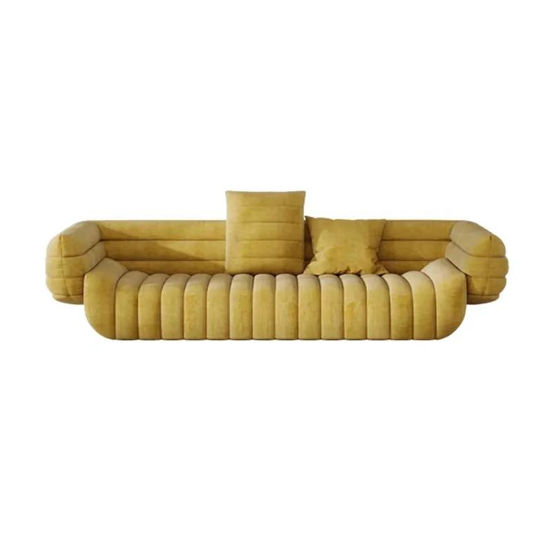 Simple modern creative banana boat sofa designer Nordic small apartment light luxury sofa