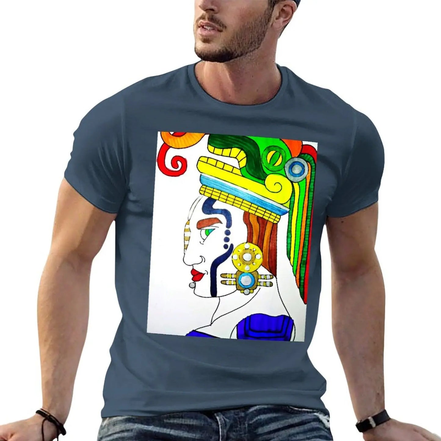 shirts shirt t for T-Shirt cotton 100% fit man slim t men AKTUN