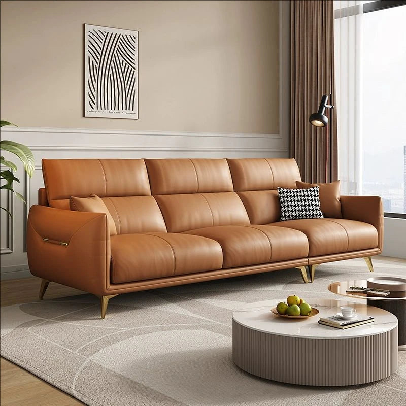 Luxury Charging  Sofas Bed U Shaped Sectional Furniture 7 Seat Modern European Fabric Living Room Sofas Set