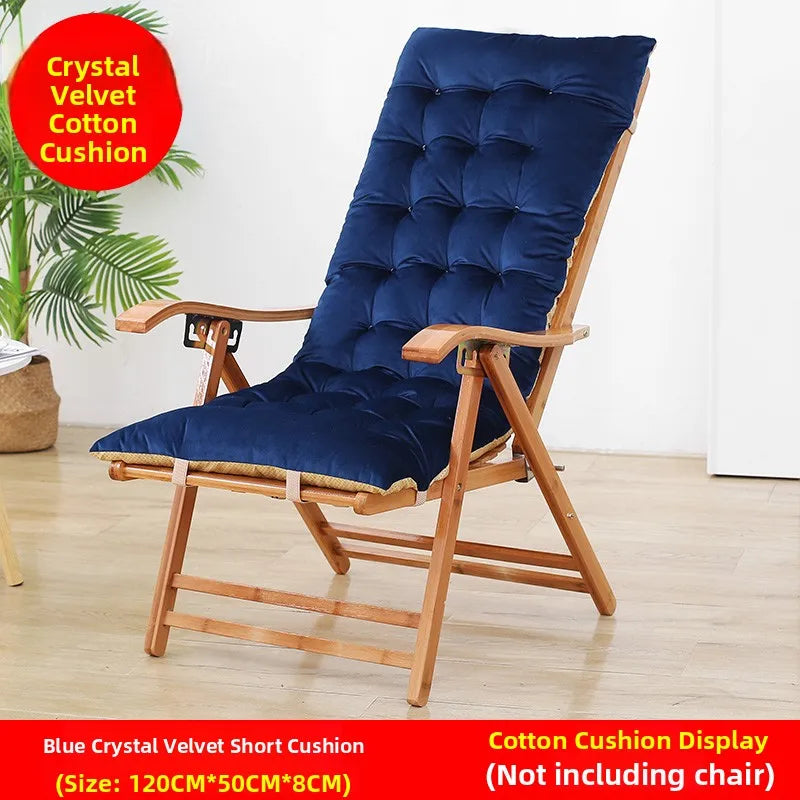 Thickened Office Chair Pad Modern Simple Style Four Seasons Universal Office Chair Cushion Sofa Backrest Pad for Rocking Chair