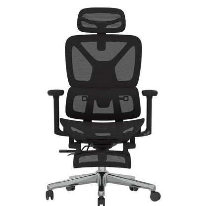 Premium Ergonomic Office Chair,3D Adjustable Armrests,Dynamic Lumbar Support,Recline Tilt & Footrest, Custom