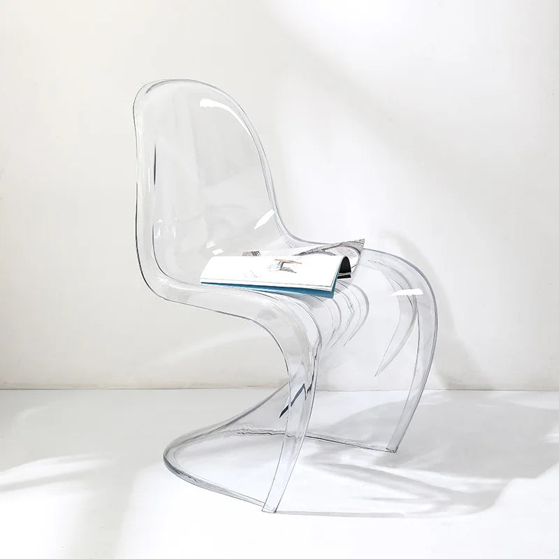 Lightweight Chair Nordic Designer Furniture Sedie Soggiorno Pranzo Kitchen Chaise Design Room Acrylic Modern Dining Transparent