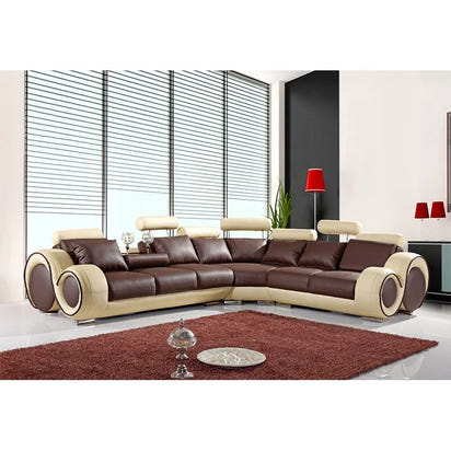 New Living Room Luxury Modern Couch Genuine Real Recliner Leather Sofa Set Indoor Sectional Furniture Leather Sofa