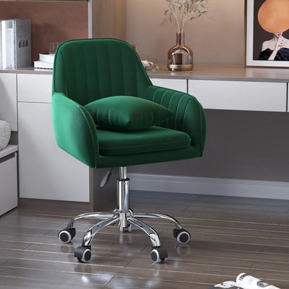 Modern Bedroom Comfortable Learning Chair Lift Swivel Office Chairs Study Room Chair Home Armrest Backrest Leisure Makeup Chair
