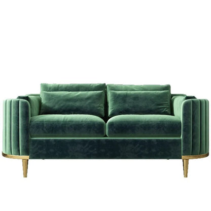 Light luxury fabric sofa simple modern large apartment living room coffee table combination