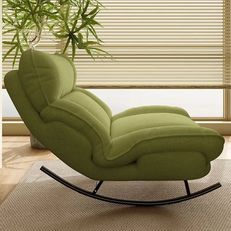 Lazy Sofa, Rocking Chair, Lounge Chair, Balcony, Home Use Leisure Chair, Reclining or Sleeping, Living Room Rocking Chair