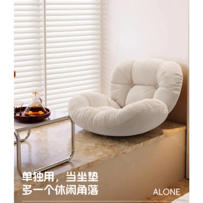 Lazy Sofa Rotating Egg Chair Rocking Recliner for Balcony Home Leisure