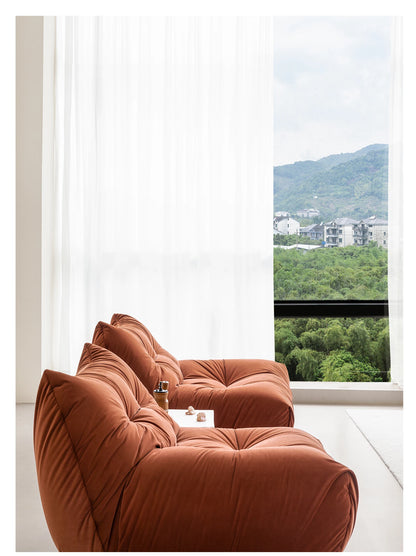 Nordic Cream Style Living Room Sofa White Square Combination Creative Design Lazy Couch Comfort Home Furniture Lounge Chair FYLS