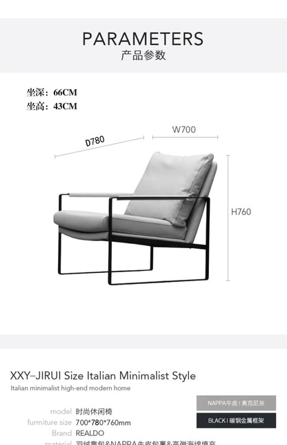 Leisure Complete Cushion Chair Living Room Leather Unique Lazy Makeup Chair Reading Design Throne Woonkamer Stoelen Decor