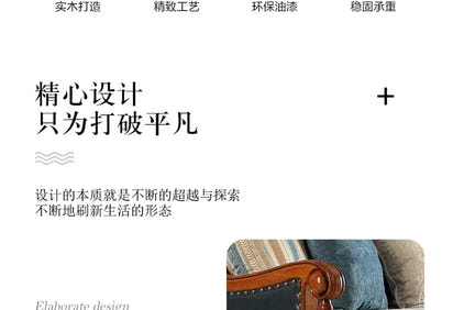 European Living Room Sofa Elegant Loveseat Wooden Modern Luxury Lounge Sofa Puffs Modular Wooden Canape Salon Furniture Home