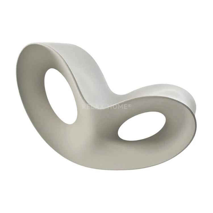 Outdoor Designer Rocking Sofa Chair Living Room Lazy White Leisure Single Stools Reading Relaxing Fauteuil Salon Furniture