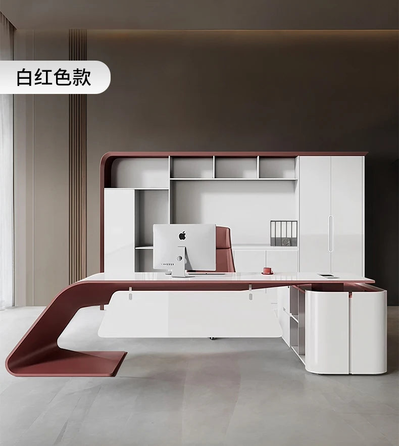 Adjustable Gaming Office Desk Organizers Storage Multifunctional Office Desk Lshaped Folding Escrivaninha Commercial Furniture