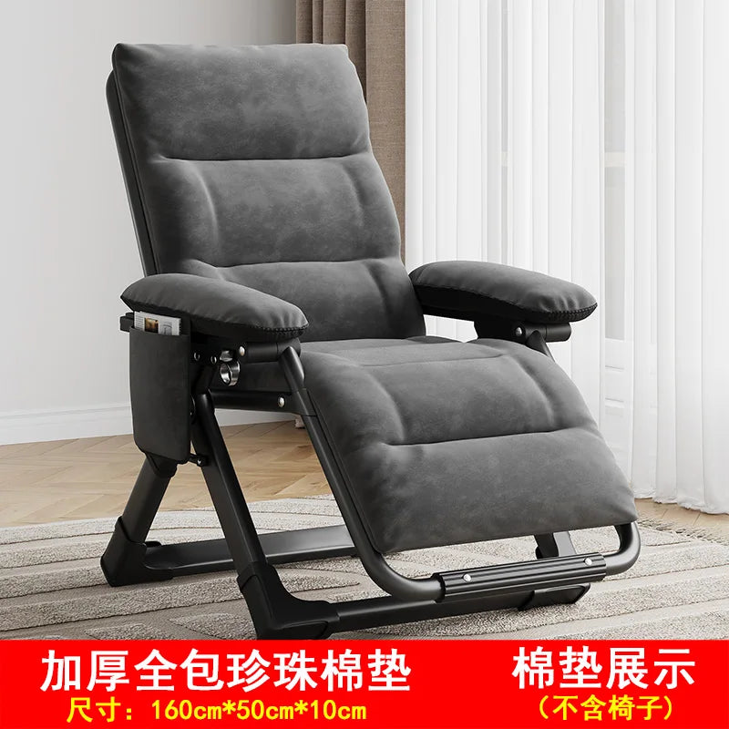 Thickened Chair Pad Backrest Pillow Foldable Bed Headboard Pillow Detachable Washable Modern Simple Style for Autumn And Winter