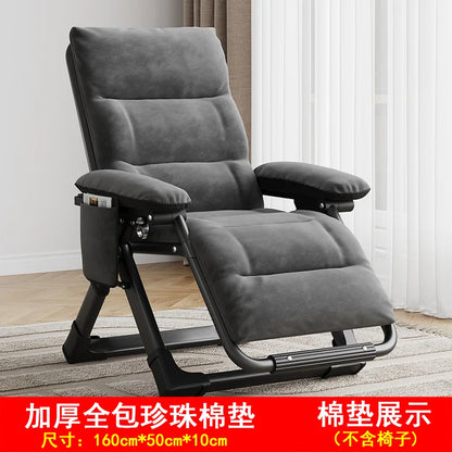 Thickened Chair Pad Backrest Pillow Foldable Bed Headboard Pillow Detachable Washable Modern Simple Style for Autumn And Winter