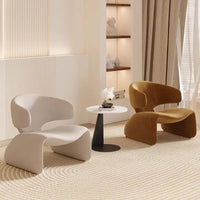 Modern Luxury Hugging Chair, High-end Lazy Sofa Chair, Home Office, Company Negotiation, Reception, Leisure Sofa for Home Use