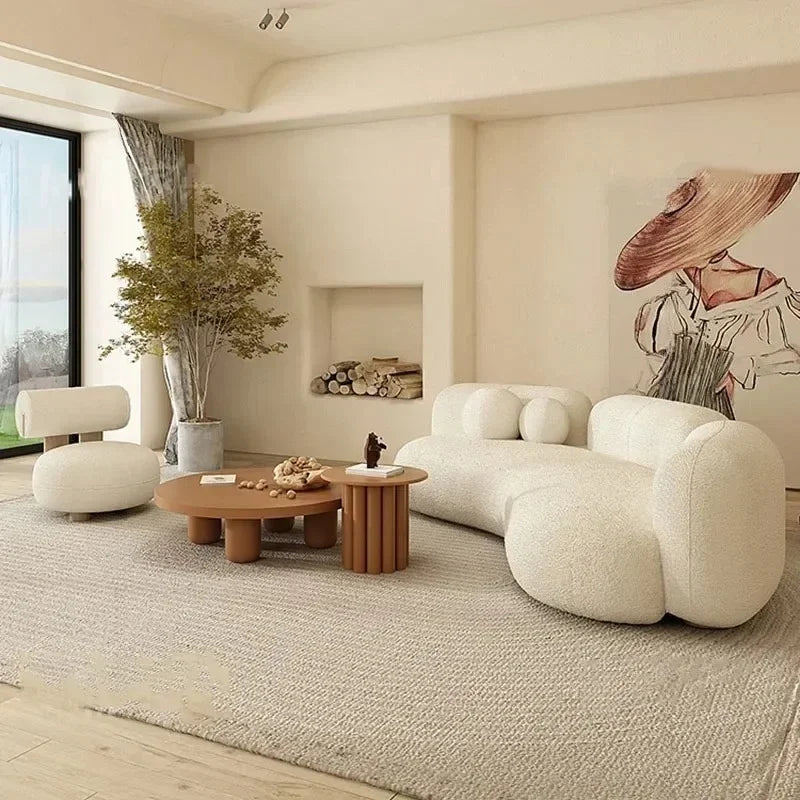 Recliner Modern Living Room Sofas Minimalist Double Romantic Luxury Sofa Elegant Relaxing Salas Y Sofas Muebles Home Decoration