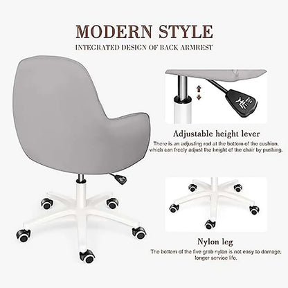 Home Computer Chairs Adjustable Task Chairs Modern Office Chair Makeup Chair 360 Swivel Computer Chair Mid Back